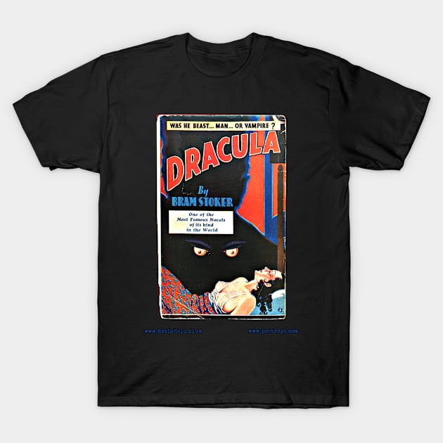 DRACULA by Bram Stoker T-Shirt by Rot In Hell Club